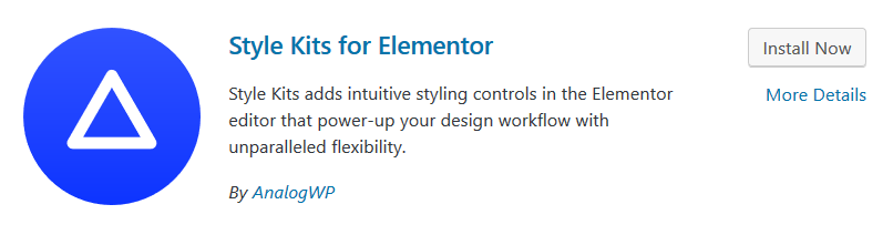 Stylekits for Elementor